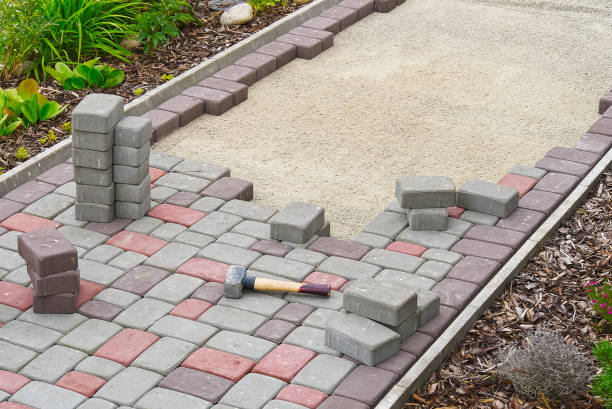 Residential Paver Driveway in Fletcher, NC
